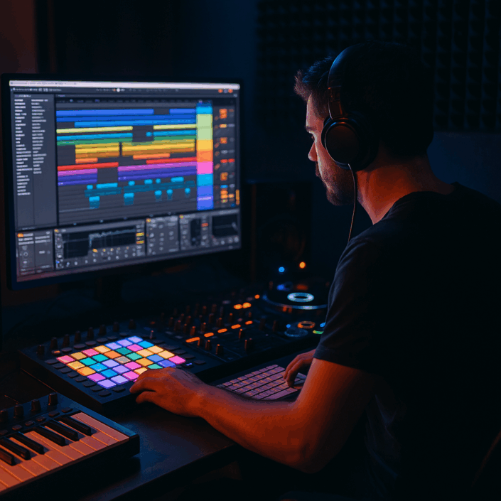 DAW Musikproduktion