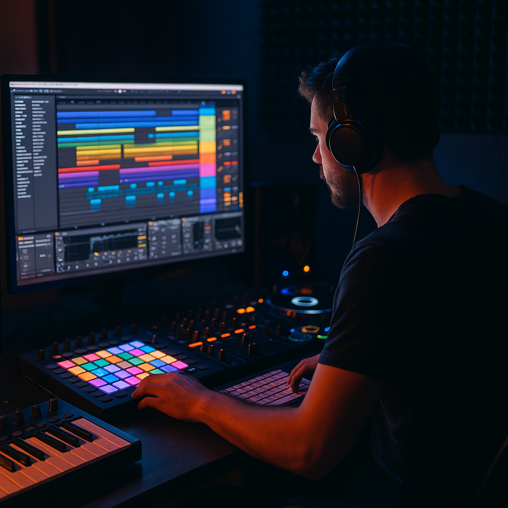 DAW Musikproduktion